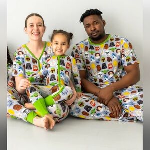 Little Sleepies Men’s Medium Legends of the Galaxy Star Wars Pajama Set Sleep